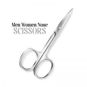 Eyebrow Scissors Nose Hair Trimmer Eyelashes Beard Use for Salon