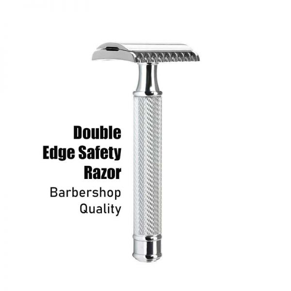 Double Edge Safety Razor Open Comb For Men - Perfect for Every Day Use, Barbershop Quality