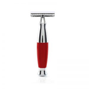 Professional Double Edge Safety Razor - Red