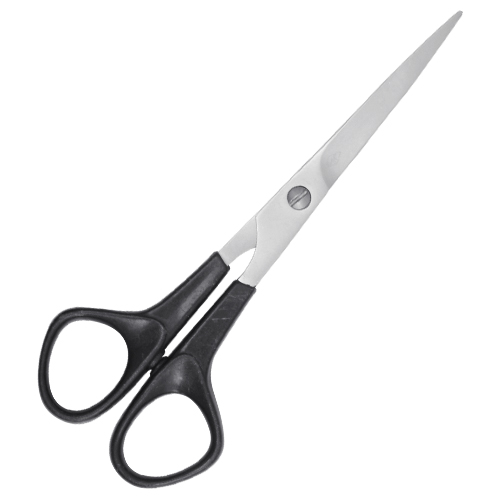Hair Cutting Scissor 6 IN- Hairdressing Haircut Scissor with Plastic Handle